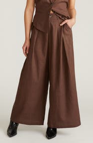 Universal Standard Palais Linen Blend Beach Pants