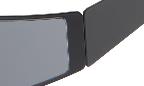 Rick Owens Cyclops Shield Sunglasses In Metallic