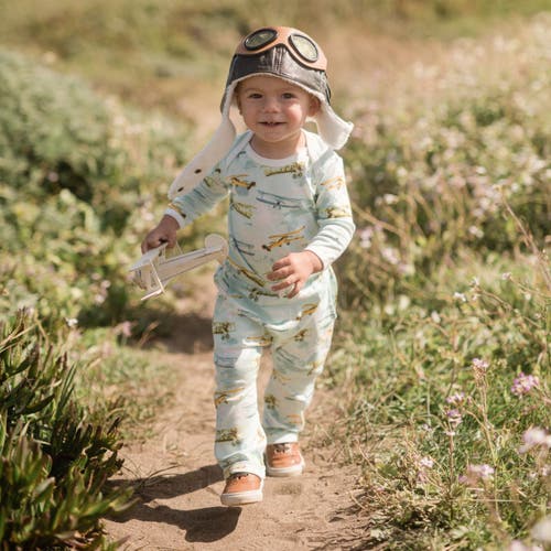 Milkbarn Organic Cotton Long Sleeve One Piece