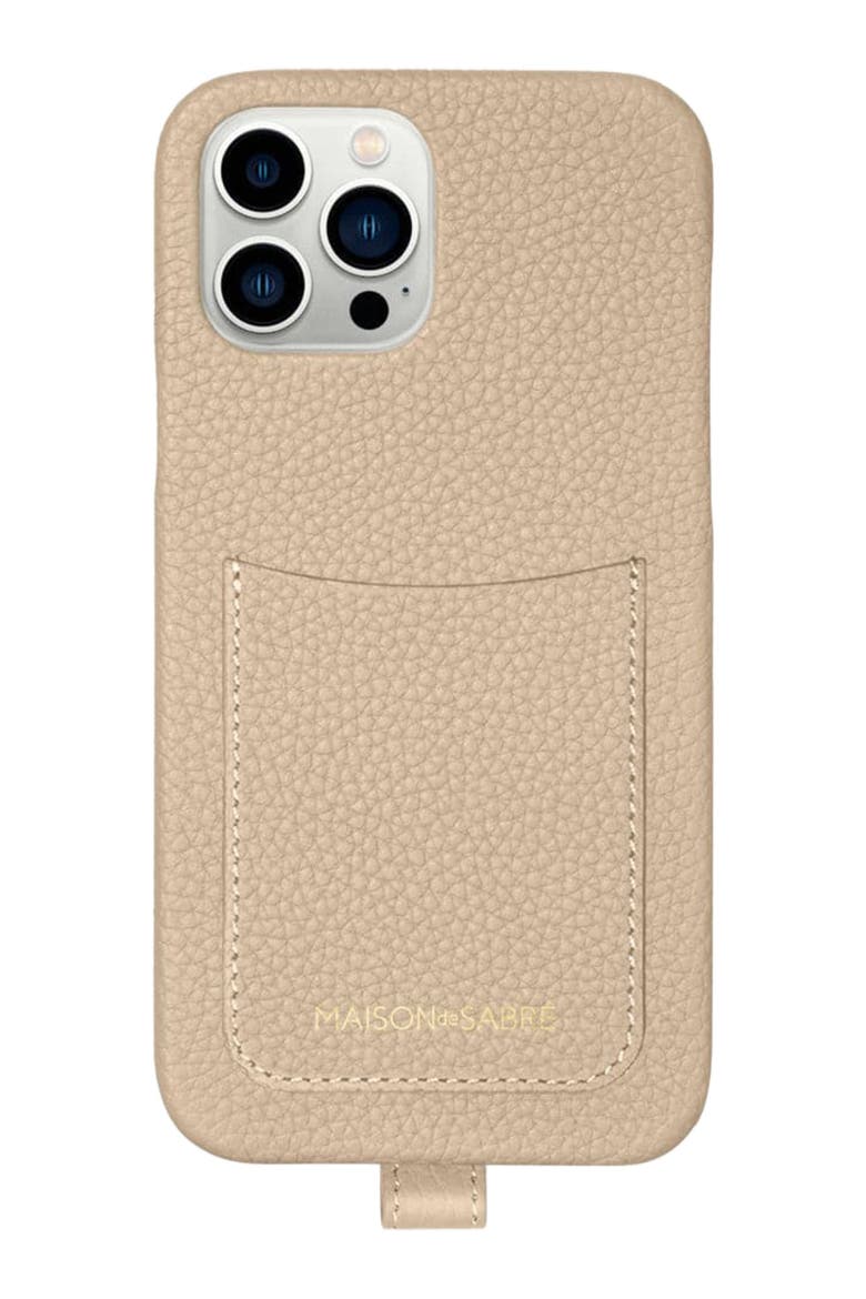 Sling Phone Case, Alternate, color, Saharan Nude