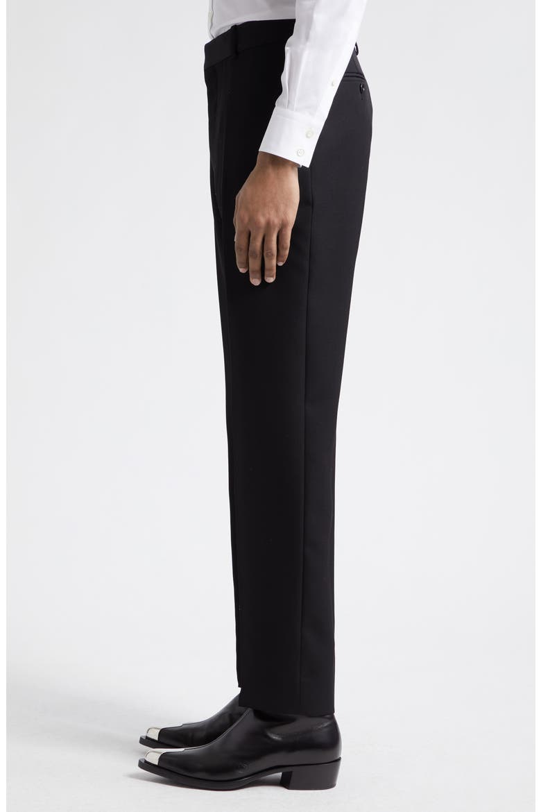 Wool Cigarette Pants, Alternate, color, BLACK