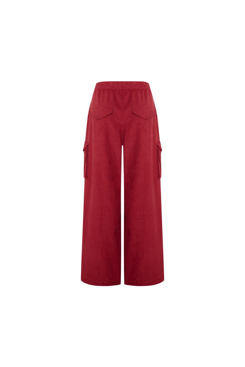 Pure Cotton Your *Itch Cargo Pant, Alternate, color, Red