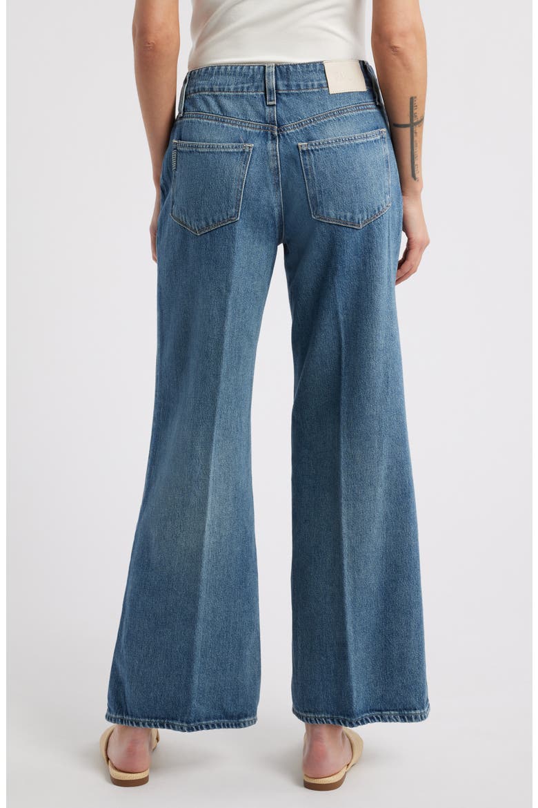 Zoey Tie Waist Wide Leg Jeans, Alternate, color, JAZZCLUB