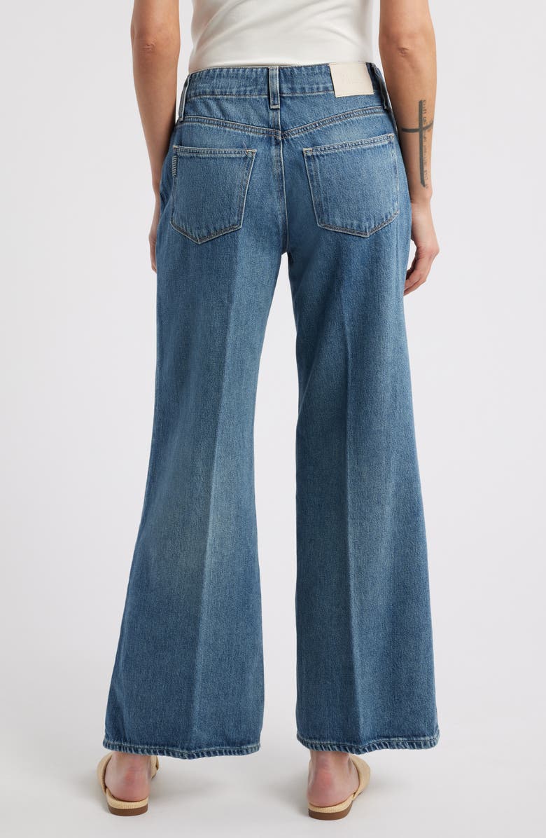 PAIGE Zoey Tie Waist Wide Leg Jeans, Alternate, color, Jazz Club
