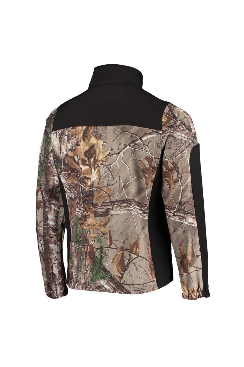Men's Dunbrooke Realtree Camo/Black Pittsburgh Steelers Circle Hunter Softshell Full-Zip Jacket, Alternate, color, Realtree Camo