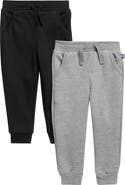 Splendid Kids' 2-Pack Heavy Fleece Joggers