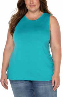 Liverpool Los Angeles Scoop Neck Jersey Tank