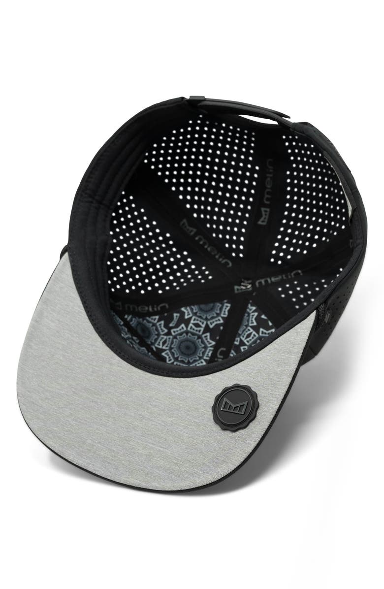 Melin Coronado Hydrolite Performance Snapback Hat, Alternate, color, Black