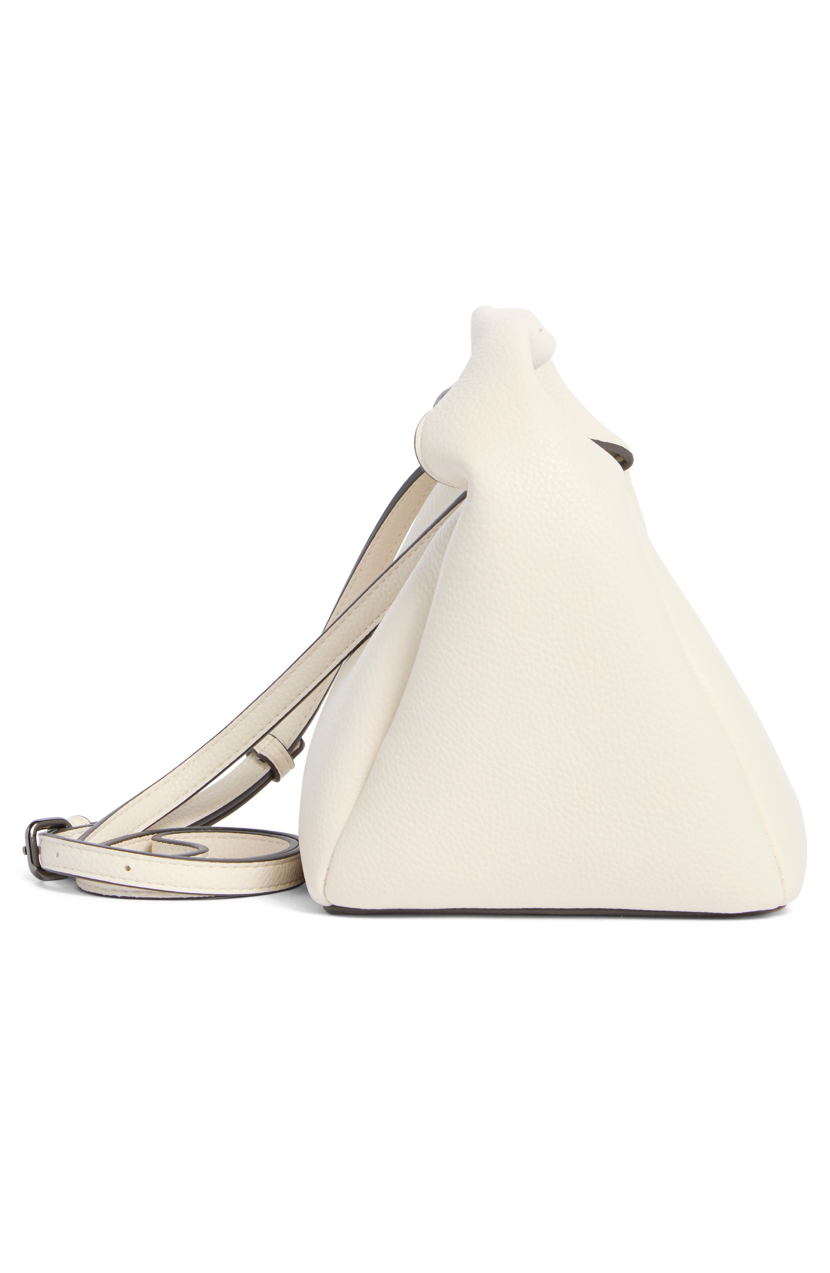 Petite Top Handle Bag with Pouch, Alternate, color, ALMOND