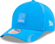 New Era Men's New Era Blue Detroit Lions 2025 Sideline  M-Crown 9FORTY Adjustable Hat
