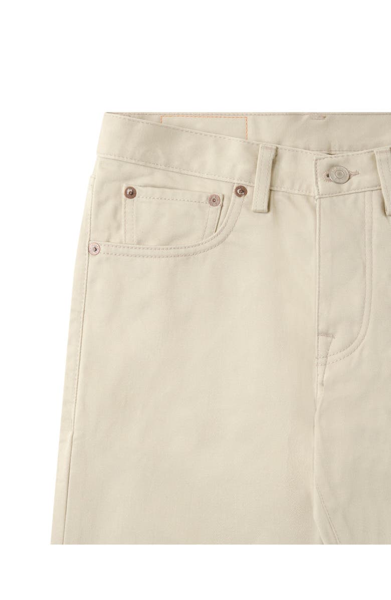 Fortela 913 Superjohn 5-Pocket Cotton Satin Denim, Alternate, color, Taupe