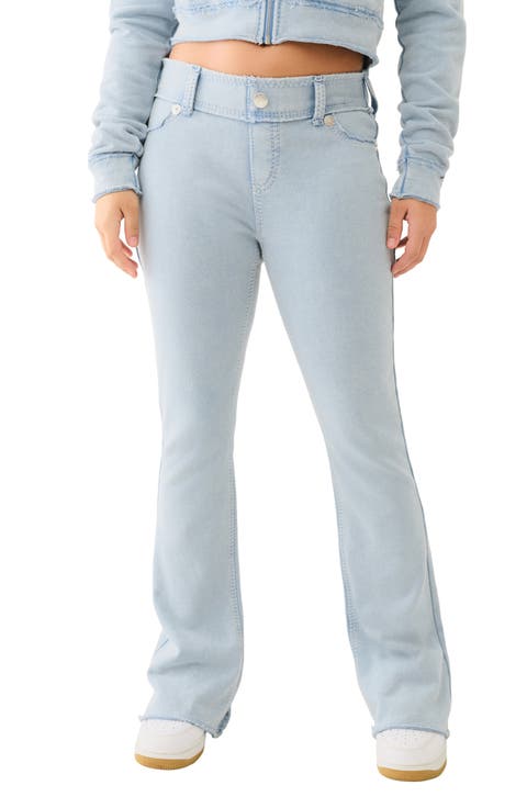 Pull-On Bootcut Track Pants