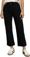 Sanctuary Voyage High Waist Crop Wide Leg Jeans