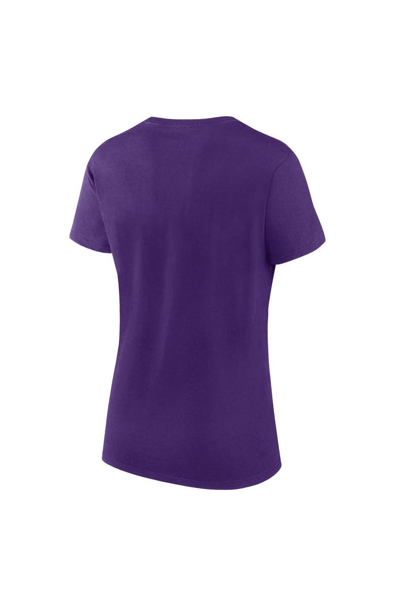 FANATICS Women's Fanatics Branded  Purple Minnesota Vikings Route T-shirt, Alternate, color, 