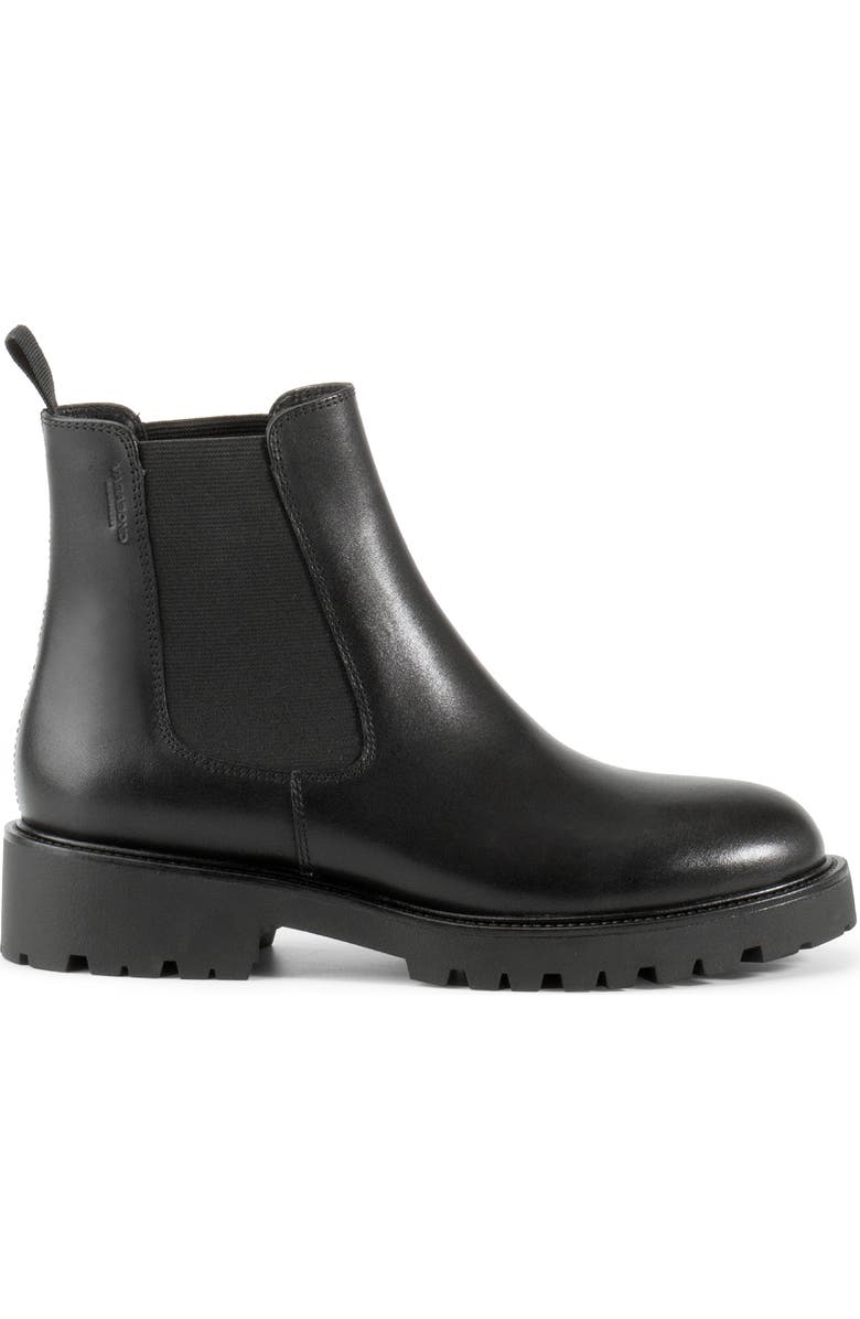 Vagabond Shoemakers Kenova Lug Chelsea Boot, Alternate, color, Black Black