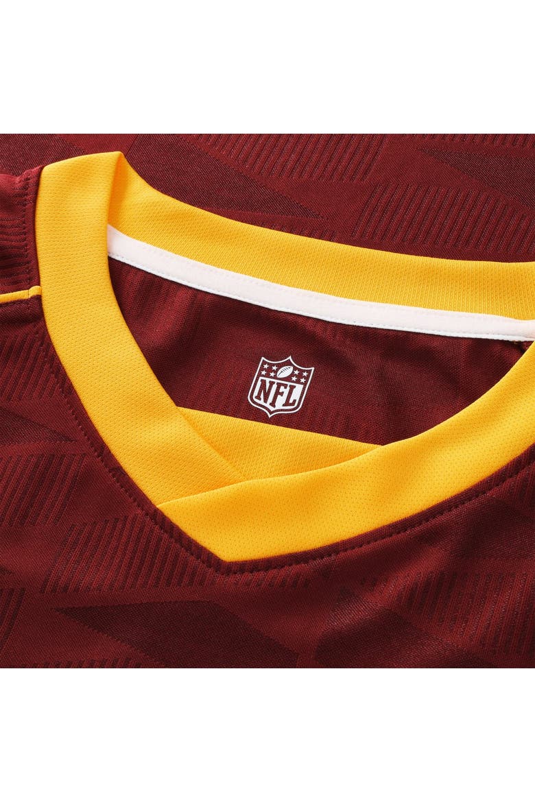 Men's Fanatics Burgundy Washington Commanders Football x Football Collared Fan Top, Alternate, color, Burgundy