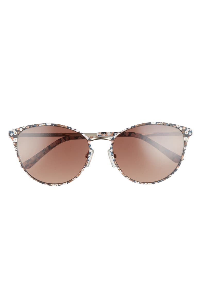 Isaac Mizrahi New York 56mm Oval Sunglasses, Main, color,