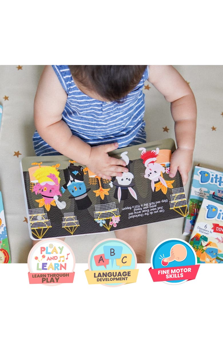 Ditty Bird Kids' Interactive Musical Sound Book, Alternate, color, Blue