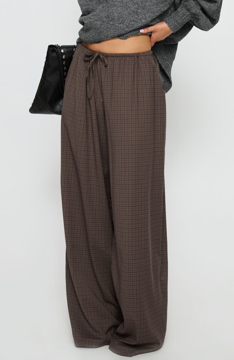 Princess Polly Bungala Drawstring Wide Leg Pants, Alternate, color,