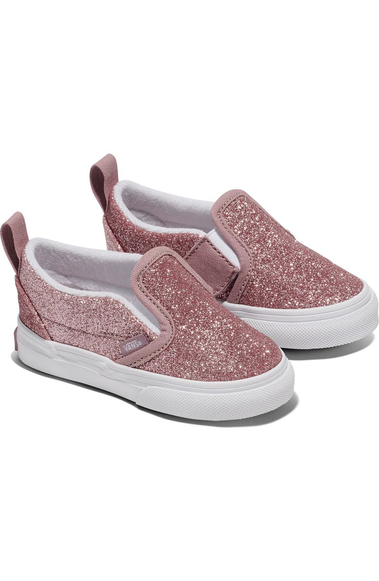 Vans Kids' Glitter Slip-On Sneaker, Main, color,