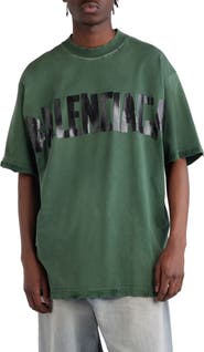 関税・送料込 BALENCIAGA Tape-logo cotton Tシャツ 関税・送料込 BALENCIAGA Tape-logo cotton Tシャツ (BALENCIAGA