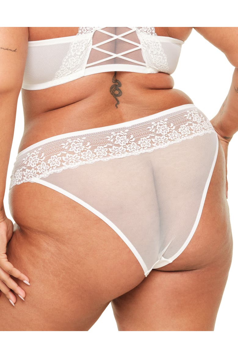 Alara Cheeky Panties, Alternate, color, White