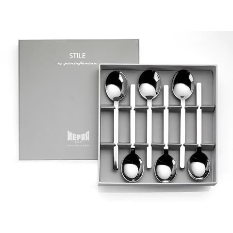 Stile By Pininfarina Coffee Spoon Set - 6 Pieces