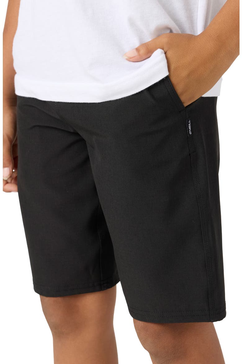 Kids' Reserve Heathered Swim Trunks, Alternate, color, HTHR BLACK