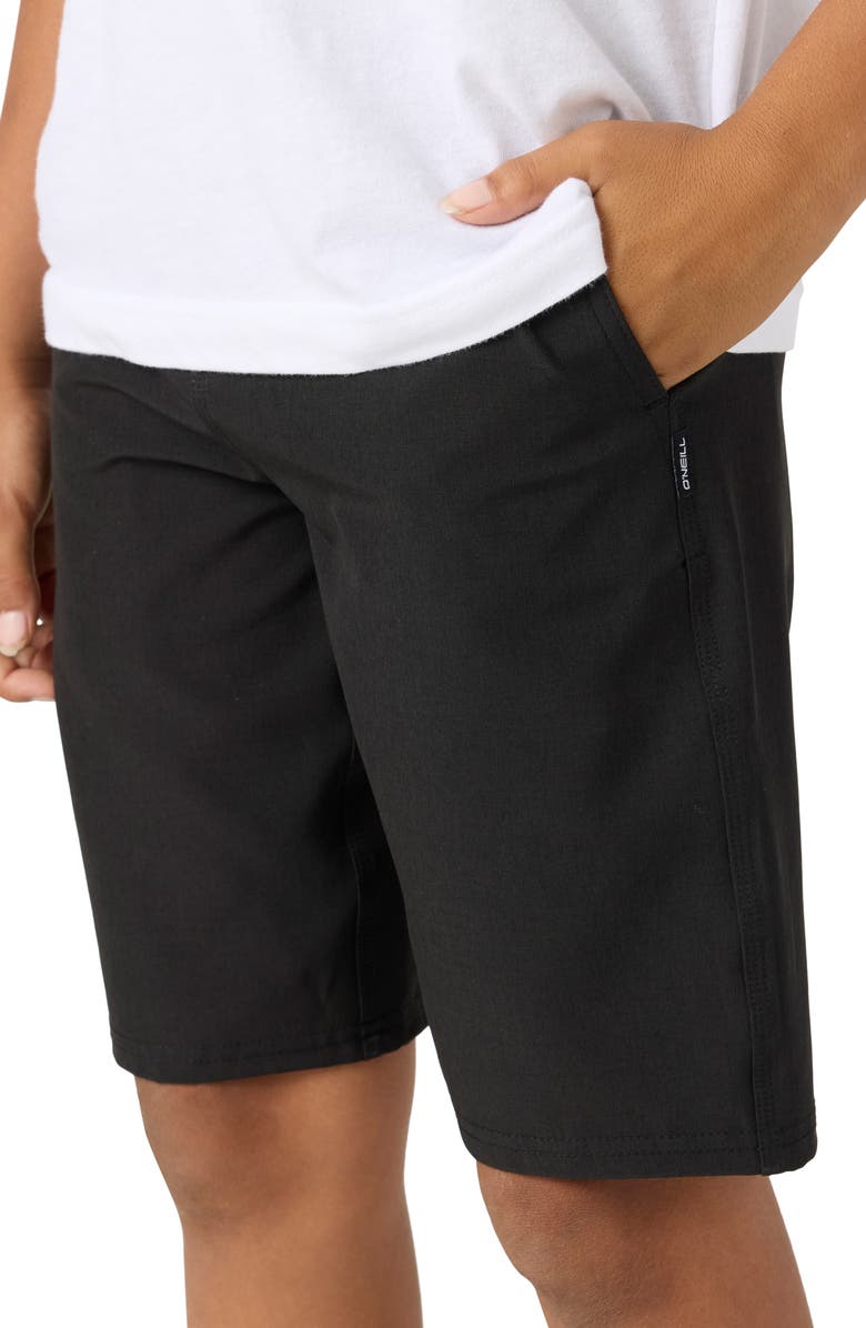 O'Neill Kids' Reserve Heathered Swim Trunks, Alternate, color, Hthr Black