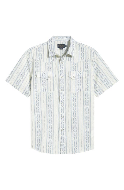 Laramie Short Sleeve Snap-Up Western Shirt