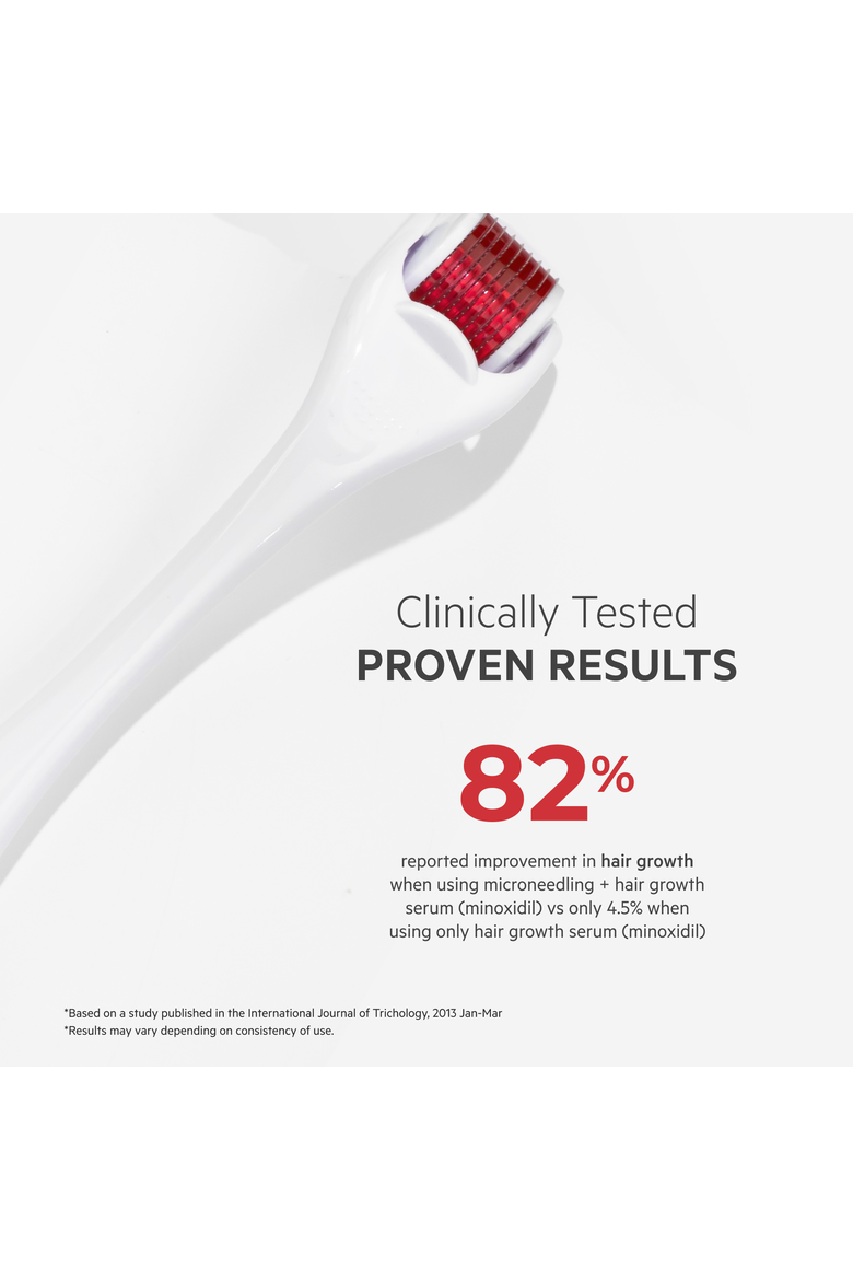 StimuROLLER Hair Micro-needle Hair Stimulation System 0.5 mm, Alternate, color, No Color