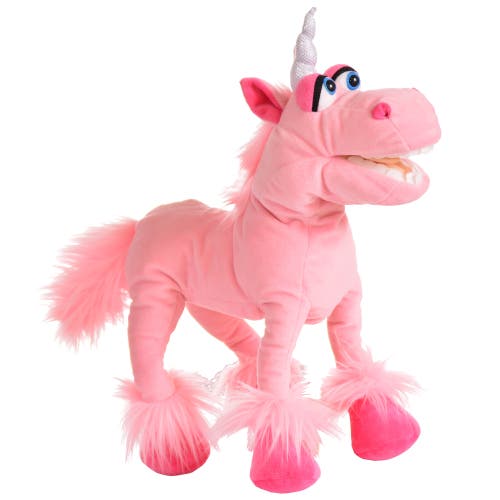 Living Puppets Spark The Pink Unicorn 16 Inch Plush Hand Puppet  product