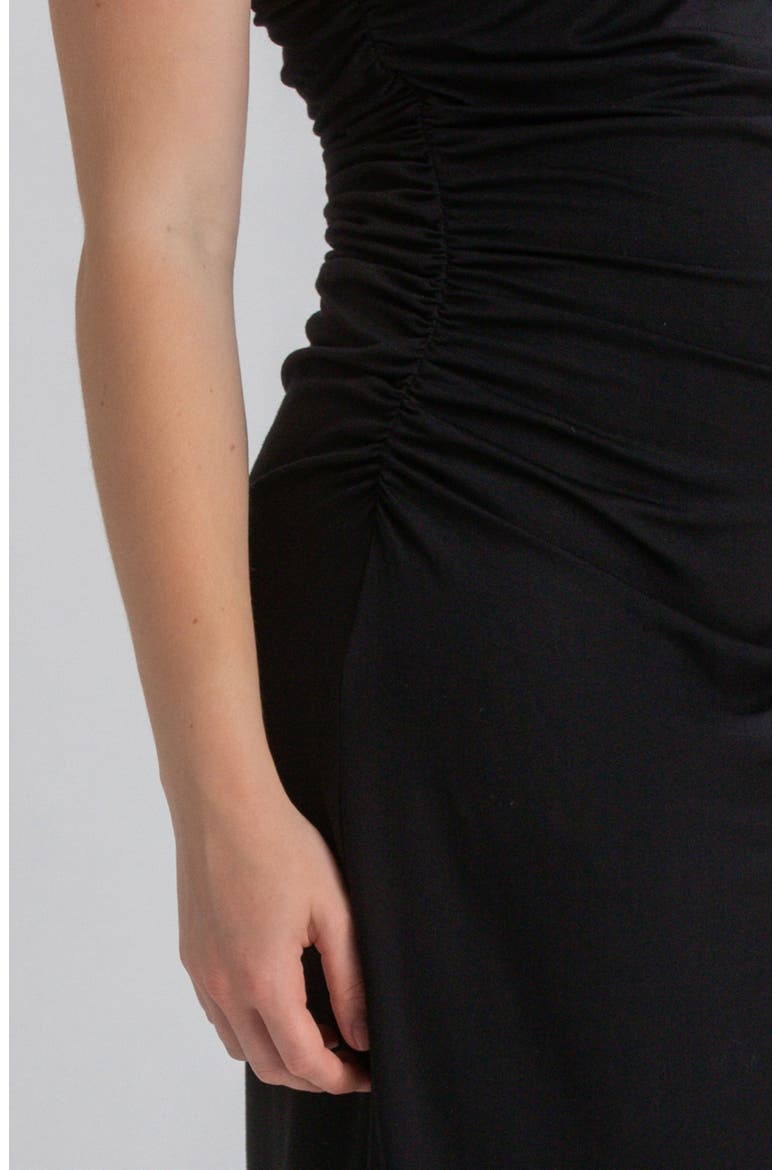 Body-Con Maternity Dress, Alternate, color, BLACK