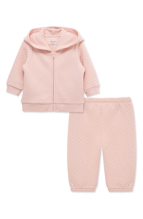 Quilted Full Zip Hoody & Sweatpants Set (Baby)