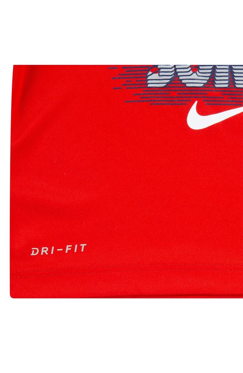 Nike NKB DF 100% Awesome Tee & Shorts 2-Piece Set, Alternate, color, 