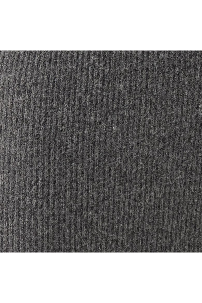 Tobie Off Shoulder Knit Dress, Alternate, color, Charcoal Marle