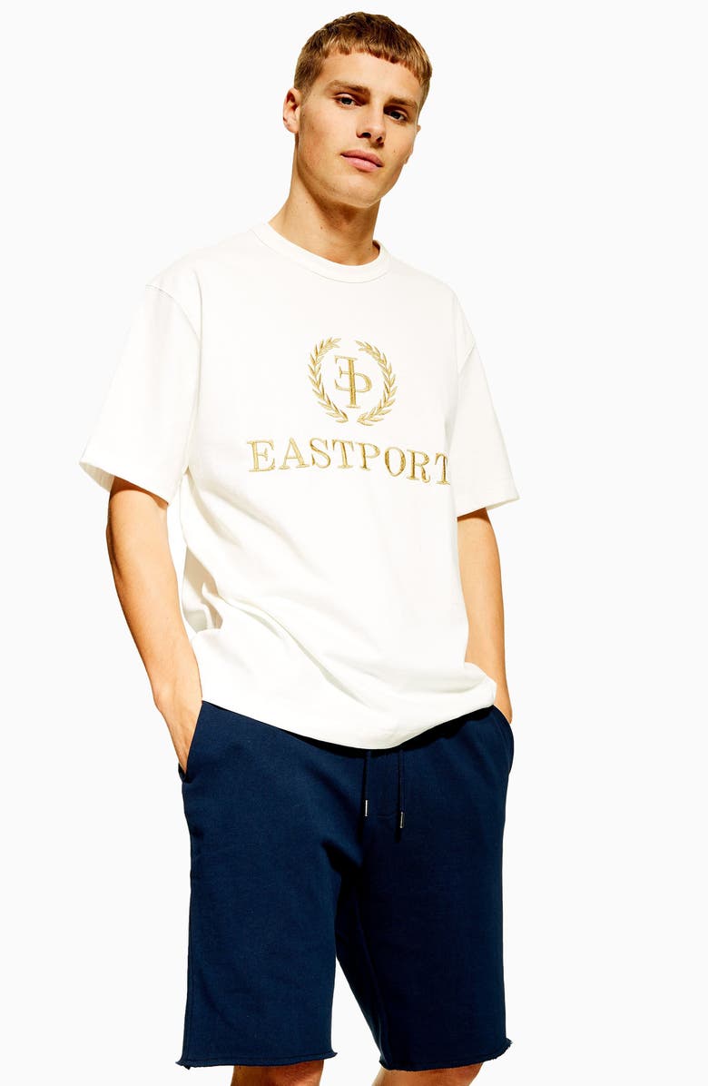 Topman Jersey Sweat Shorts, Alternate, color, 