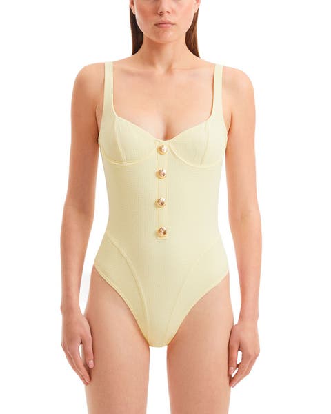 Reva One Piece Swimsuit Buttermilk
