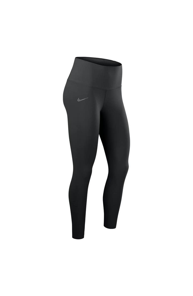 Nike Women's Nike Black Michigan Wolverines Zenvy Performance Leggings, Alternate, color, Black