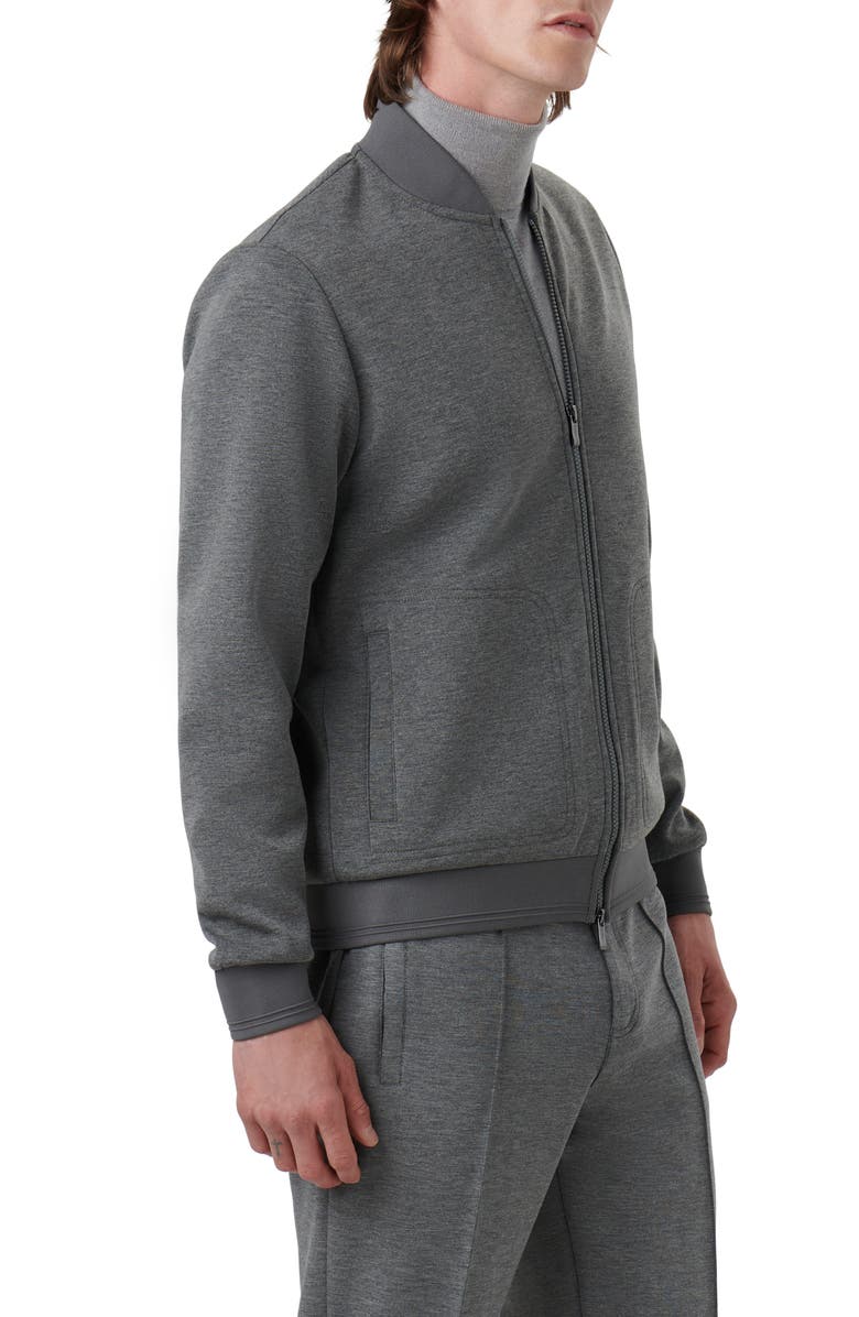 Bugatchi Zip-Up Bomber Jacket, Alternate, color, 