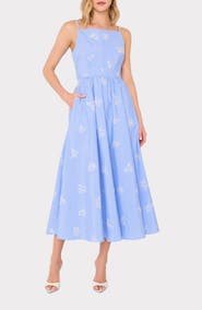 Milly Emily Beaded A-Line Dress