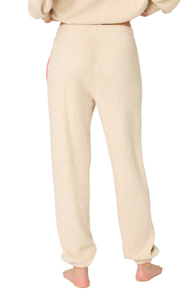 PJ Salvage For the Mama Cotton Blend Pajama Pants, Alternate, color, Light Oatmeal