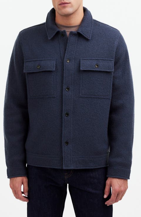 ジャケット・アウター Nordstrom wool blouson jacket BLK S Nordstrom wool blouson jacket BLK S ジャケット・アウター