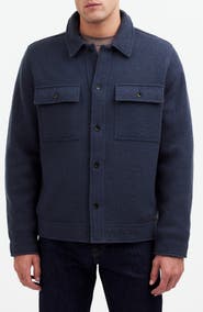 Madewell Boiled Wool Shirt Jacket