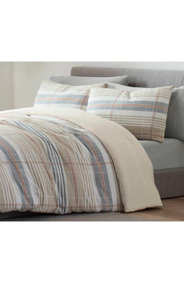 Vellux Oslo Comforter Set, Alternate, color, Taupe