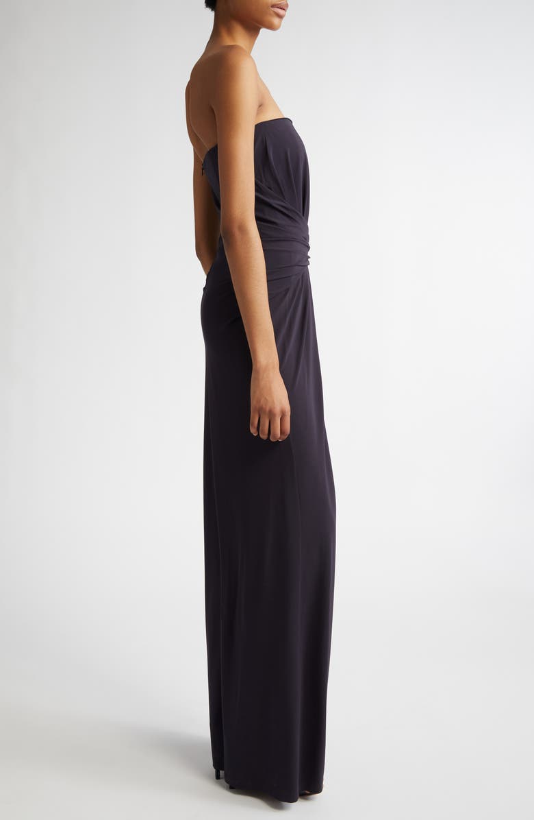 Max Mara Fiero Strapless Stretch Jersey Jumpsuit, Alternate, color,