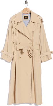 BOSS Double Breasted Trench Coat
