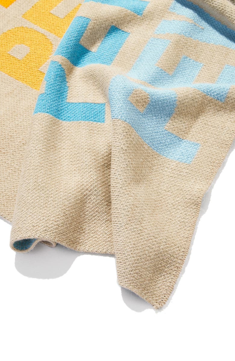 BaubleBar Ombré Personalized Blanket, Alternate, color,