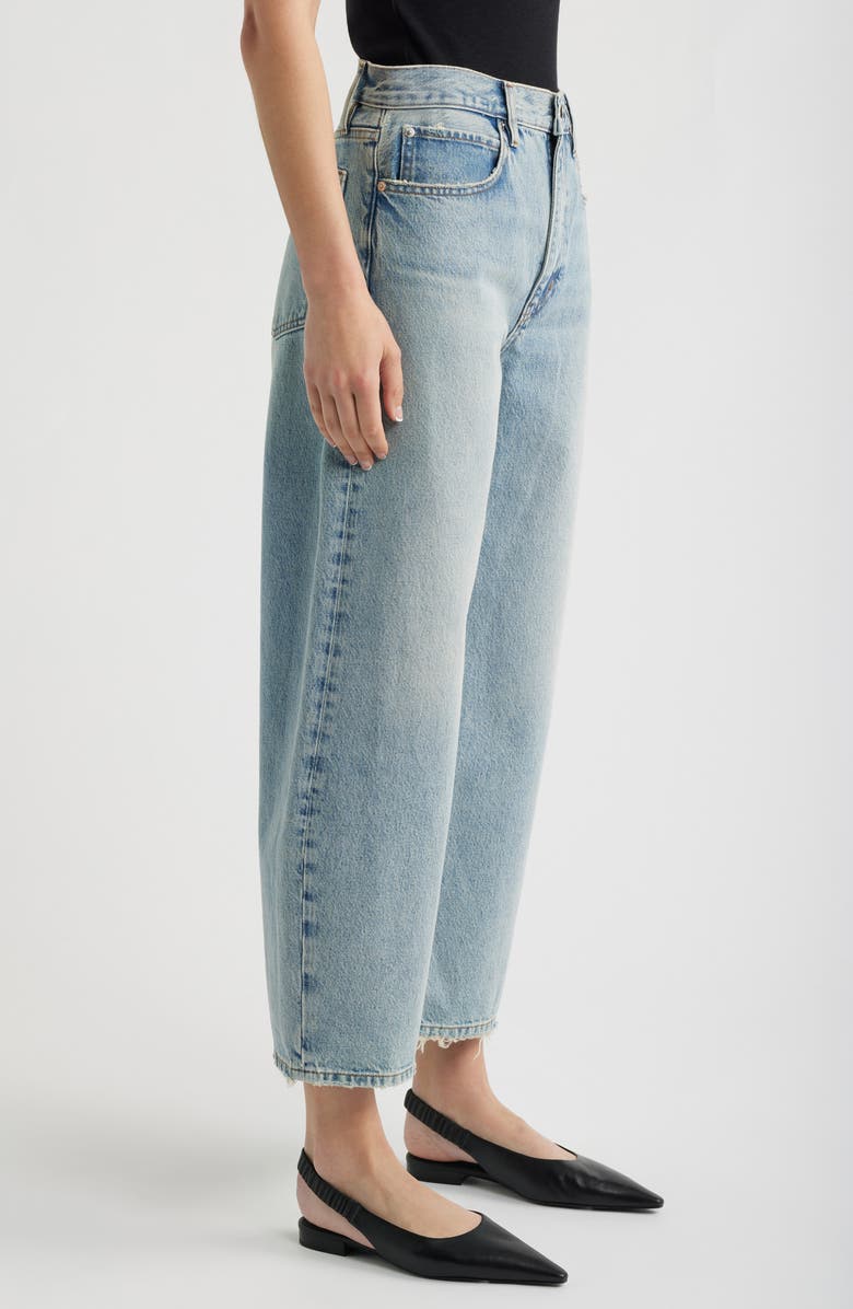FRAME The Bow Crop Jeans, Alternate, color, Coastal