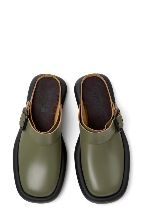 Camper Onda Slingback Mule In Medium Green